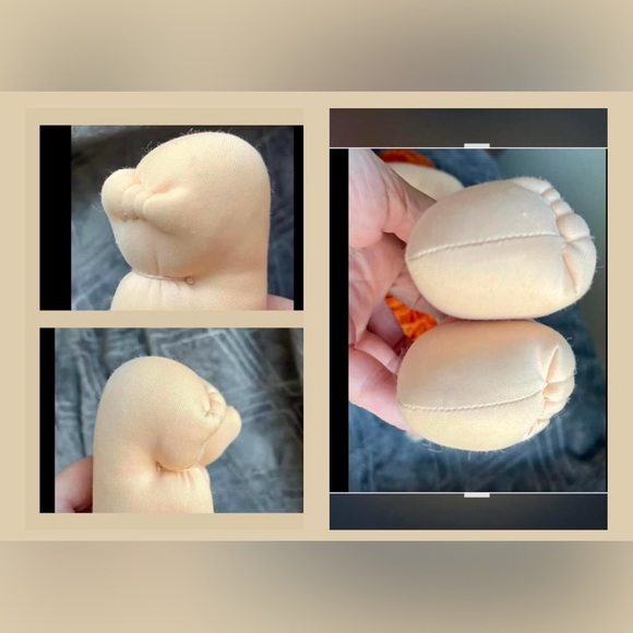 Cabbage Patch vintage Hasbro 15” red/blue doll in CPK clothes - children - Picture 15 of 17